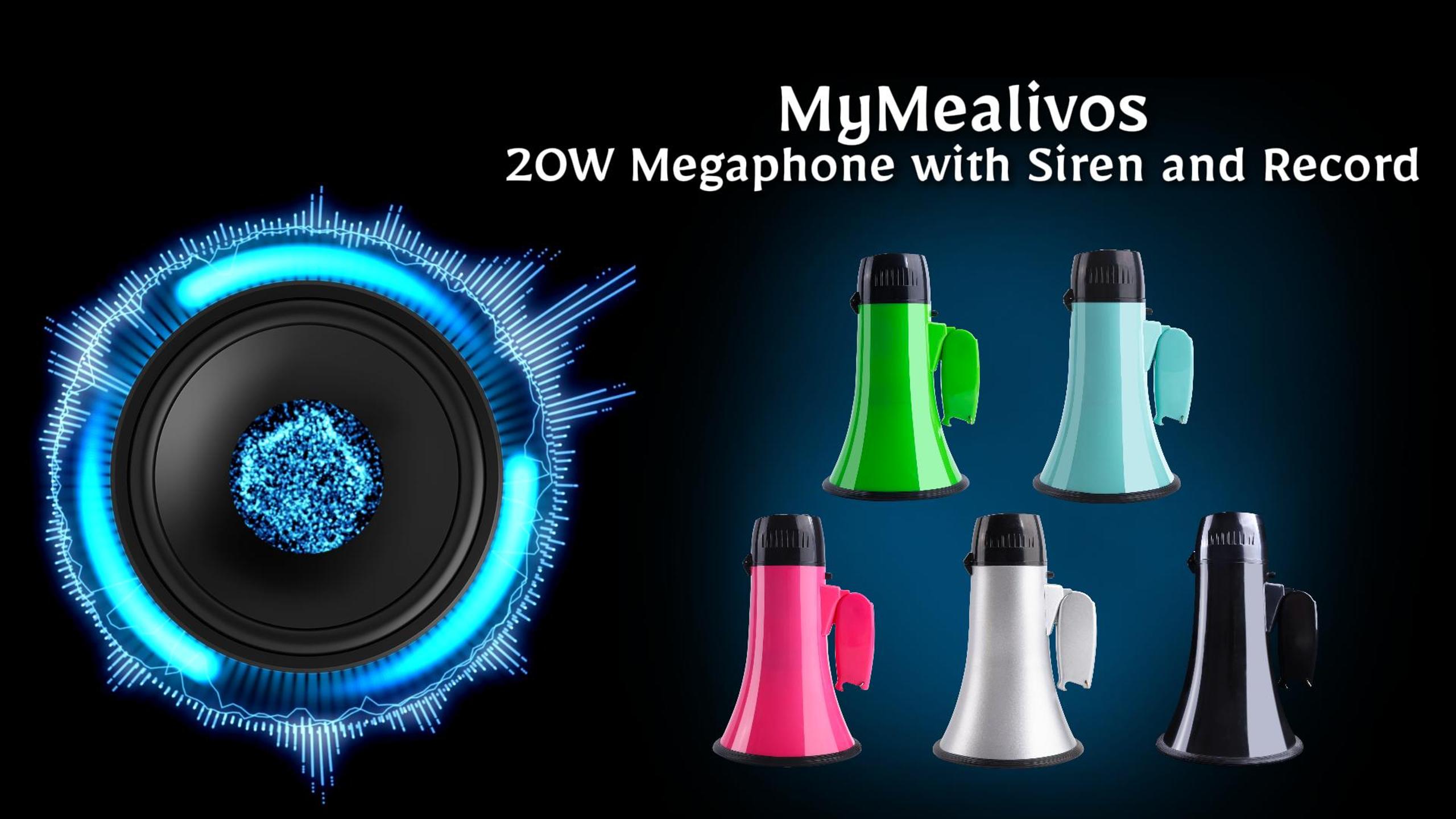 Watch Let Everyone Hear You by 20W Portable Small Megaphone on